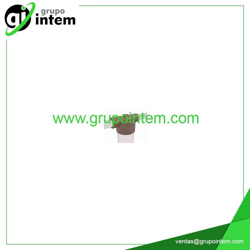 Molde para soldadura en T de cable de 240mm2 a pica de 25mm de diámetro en T vertical