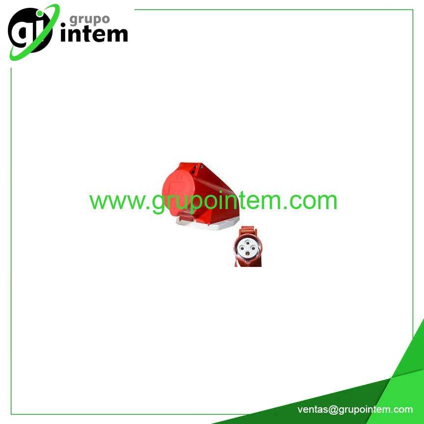 TOMA VISIBLE DE 32A 3P+T 380 A 415V