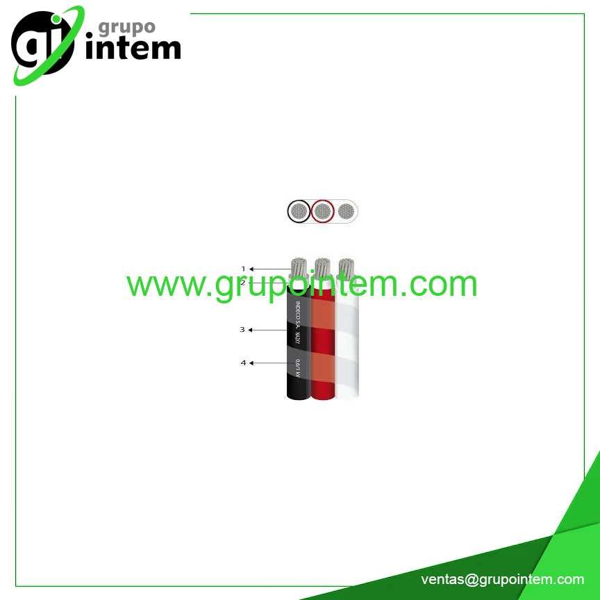 CABLE NA2XY 0.6/1KV 3X1X185MM