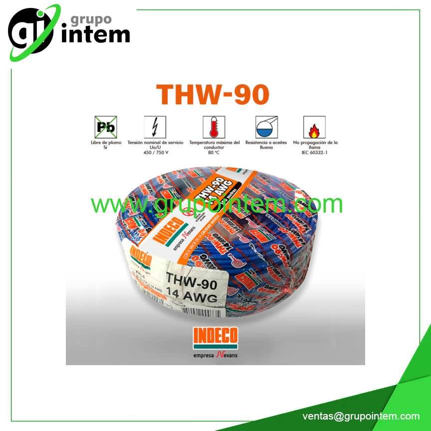 CABLE THW-90 14 AWG