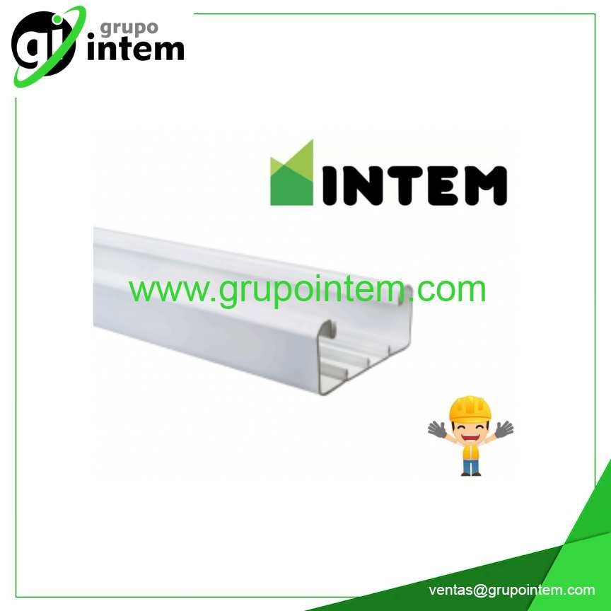 CANALETA BLANCA 100X45