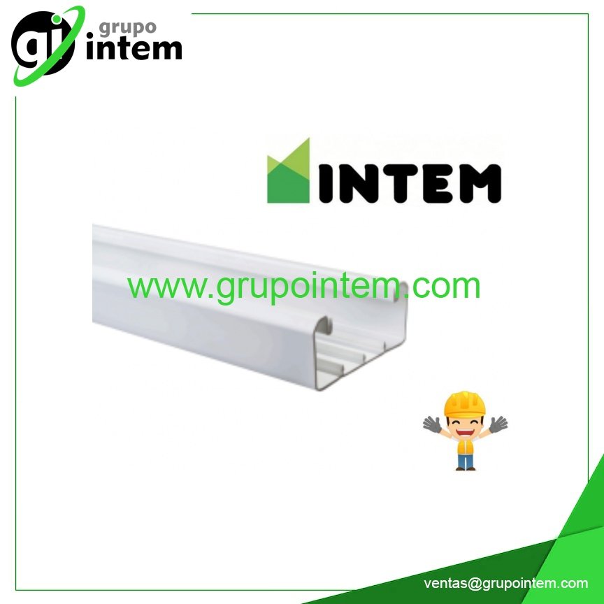 CANALETA BLANCA 100X45