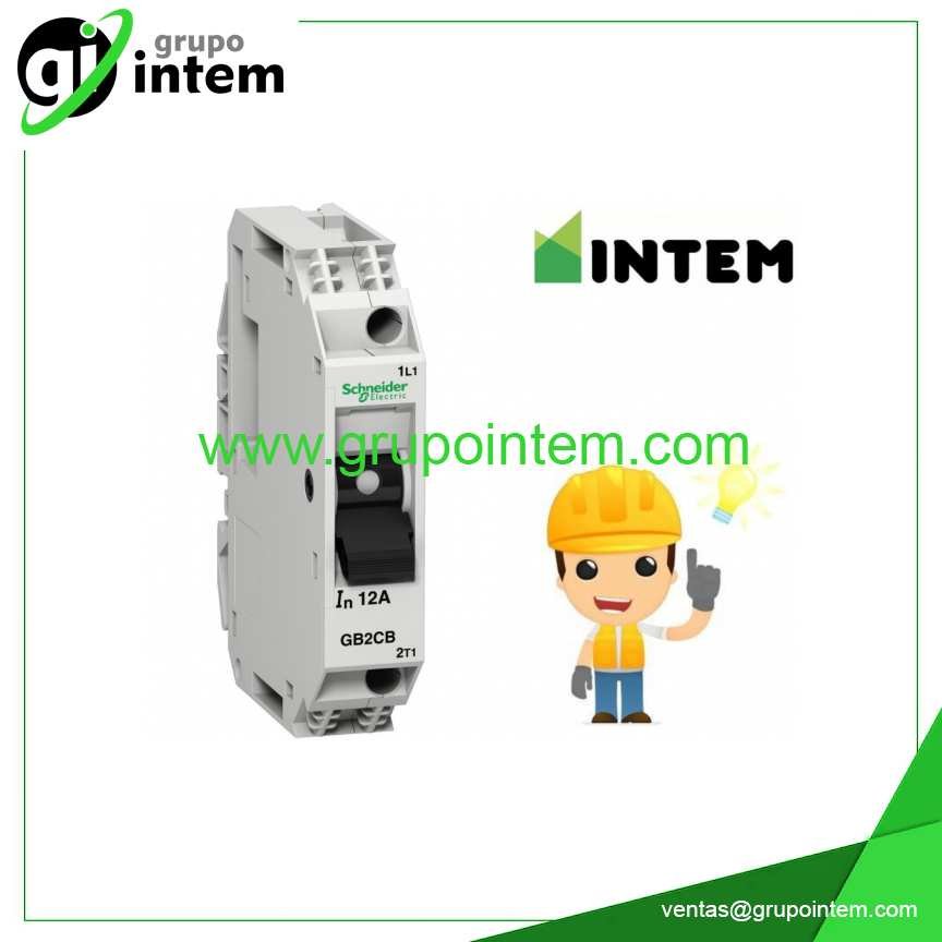 DISYUNTOR MAGNÉTICO TÉRMICO, TESYS GB2, 1P, 2 A, ICU 15 KA @ 240 V