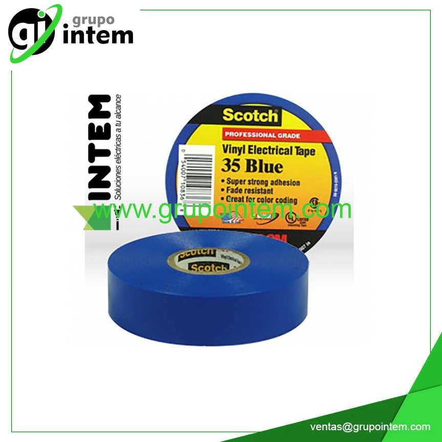 CINTA VINILICA SCOTCH 35 AZUL