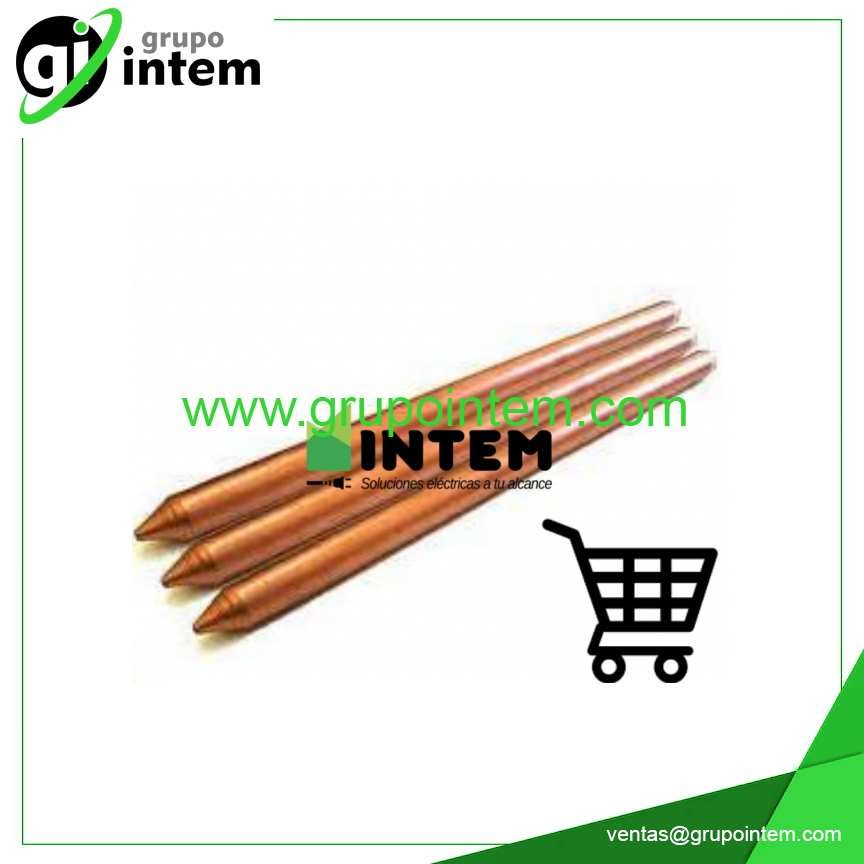 VARILLA DE COBRE 3/4 POR 240M