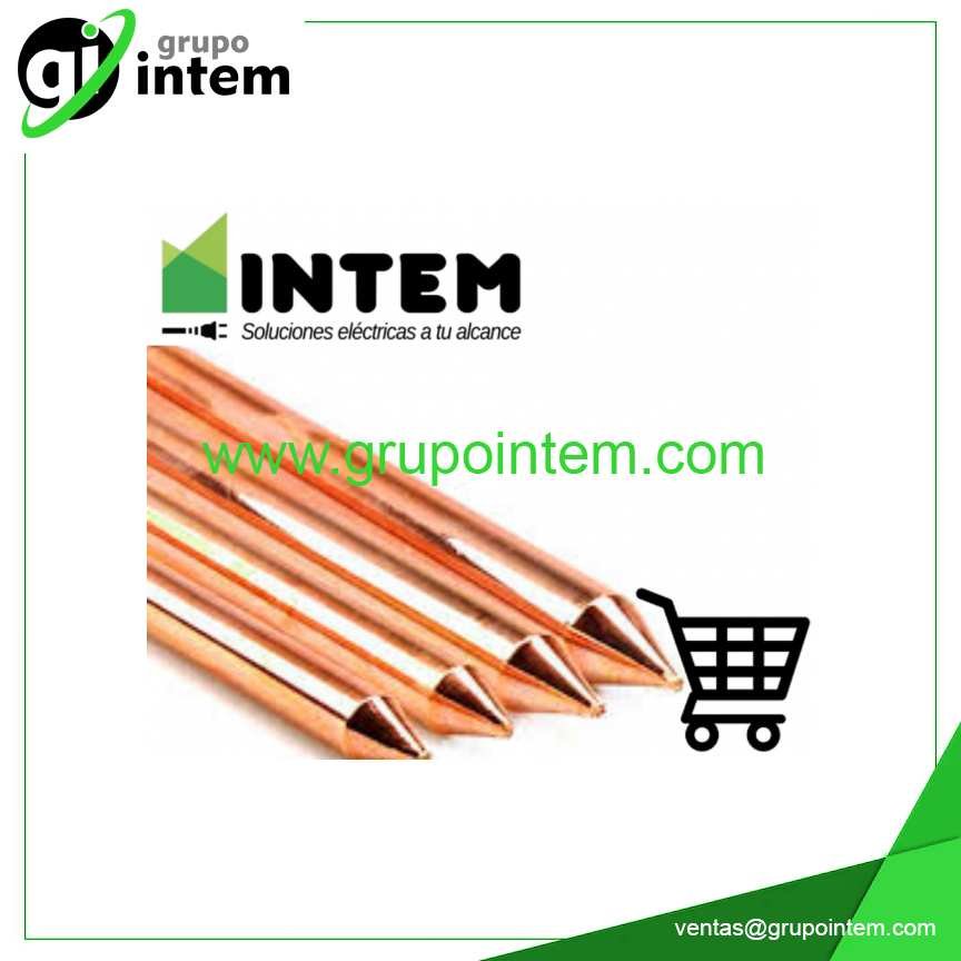 VARILLAS DE COBRE DE 1/2 POR 240 M